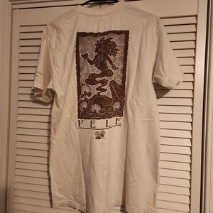 Men's Cream Graphic T-Shirt